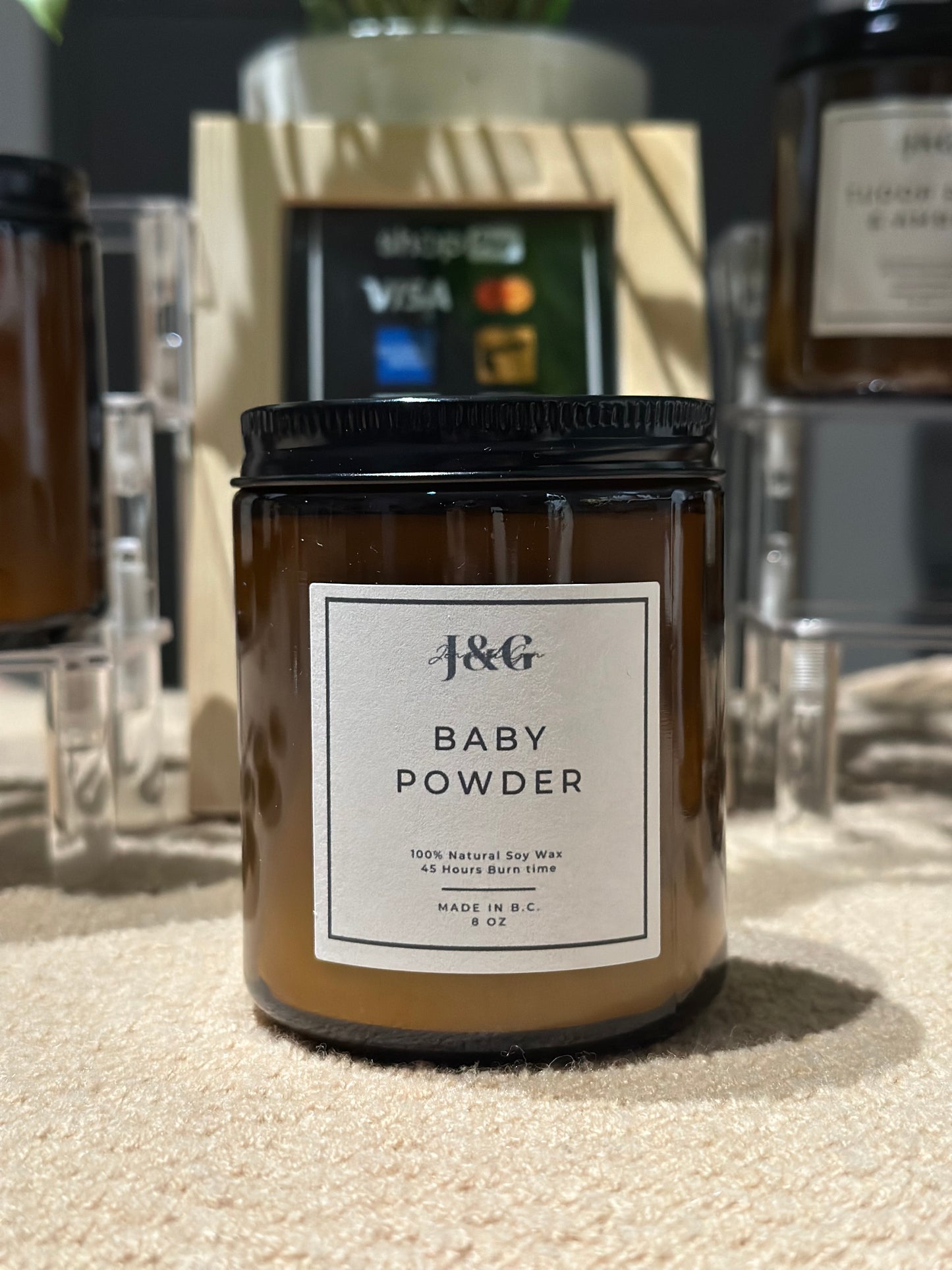 Mothers Day Market 8oz Amber Jar