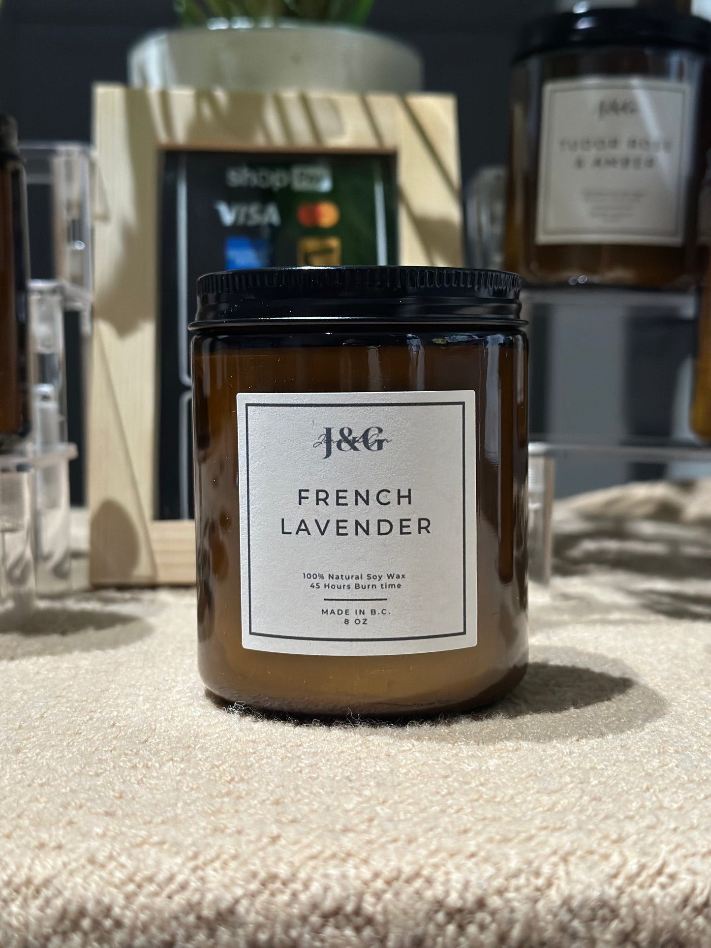 Mothers Day Market 8oz Amber Jar