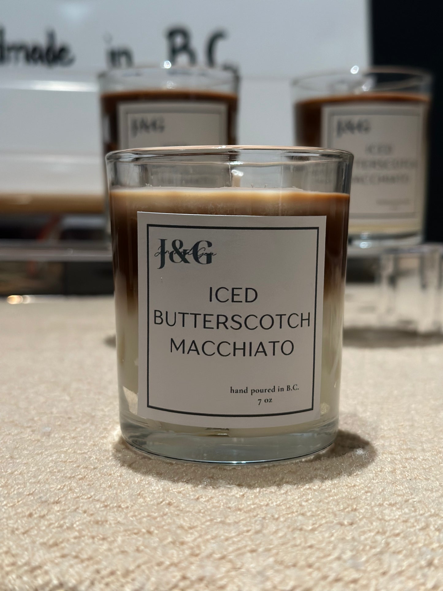 Iced Butterscotch Macchiato