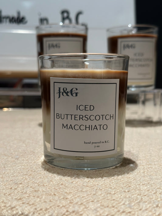 Iced Butterscotch Macchiato